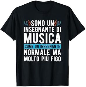 Professore Materia Musica - Insegnante Orchestra Musica Maglietta