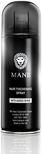 Mane Coloured Hair Thickening Spray BLACK 200ml