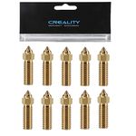 10PCS K1 Brass Nozzles Kit, 3D Printer 10PCS High Speed 0.4mm Nozzles Kit for K1, K1 Max, Ender 3 V3 KE, CR-10 SE, CR-M4