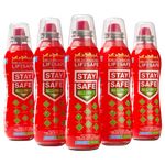 StaySafe All-in-1 Fire Extinguisher, 5-Pack | For Home, Kitchen, Car, Caravan, Camping | The compact extinguisher that tackles multiple types of fire