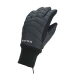 SEALSKINZ Unisex Waterproof All Weather Lightweight Insulated Glove - Black, Medium