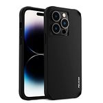 Pelican Ranger Series - iPhone 14 Pro Case 6.1" [Compatible with MagSafe] Magnetic Phone Case with Anti-Scratch Tech [15FT MIL-Grade Drop Protection] Slim Protective Cover for iPhone 14 Pro - Black