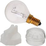 Genuine Bosch Neff Siemens Oven Lamp Glass Light Bulb with Cover & Removal Tool