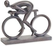 Bits and Pieces - Elegant 6-3/4" Bicycle Statue - Exceptionally Molded in Durable Polyresin - Impressive Home Décor Sculpture