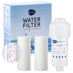 Serplex® Washing Machine Filter, Water Filter Cartridge with 3 Replacement Filter, Water Filter for Tap, Washing Machine Accessories Water Science Filter for Kitchen, Bathroom, Toilet Water System