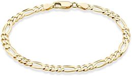 Miabella Solid 18K Gold Over Sterli