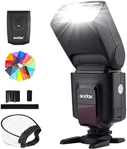 Godox TT520II Wireless Transmission Flash Speedlite - Built-in Receiver and RT Transmitter Compatible for Canon Nikon Panasonic Olympus Pentax and Other DSLR Cameras with Standard Hot Shoe