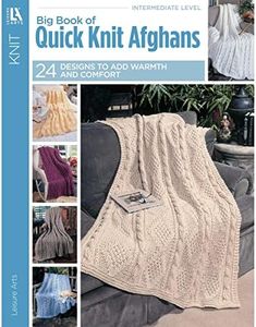 Big Book of Quick Knit Afghans-24 Quick & Easy Solid-Color Wraps