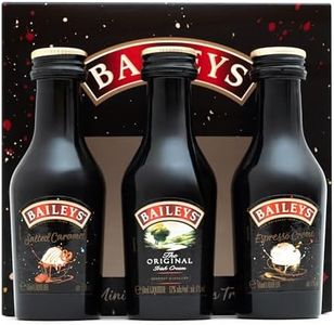 Baileys Gift Set - Original Irish Cream Liqueur, Espresso Creme, Salted Caramel x3 Alcohol Miniatures 5cl Bottles - Christmas Alcohol Gift Sets for Women, Men, Stocking, Secret Santa and Mum Gifts