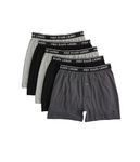 Polo Ralph Lauren Mens Boxer Brief 5Pack, 2 Andover Heather/Madison Heather/2 Polo Black, M