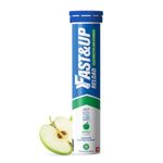 Fast&Up Reload – Apple Flavour – 20 Effervescent Tablets – Instant Electrolytes for Rapid Hydration & Energy - Added Vitamin C & B12 for Performance, Wellbeing, Travel & Recovery – Vegan