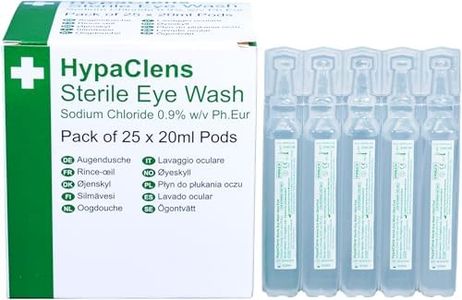 Hypaclens Emergency Sterile Eyewash Pods - 20ml (Pack of 25)