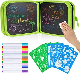 Erasable Doodle Busy Books for Kids - Drawing Book for Boys Girls 3+ Year Old, Reusable Busy Board for Kids, Toddler Toys Travel Toys for Ages 3 4 5 6, Road Trip Car Game Painting Kits Gifts
