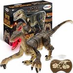 RC Dinosaur Toy: 18-Inch Velocirapt