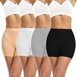 LALESTE Slip Shorts Womens Under Dress Seamless Smooth Anti Chafing Bike Shorts Boy Shorts Underwear Boxer Briefs