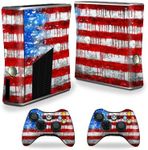 MightySkins Skin for X-Box 360 Xbox 360 S Console - Colors Dont Run | Protective, Durable, and Unique Vinyl Decal wrap Cover | Easy to Apply, Remove, and Change Styles | Made in The USA