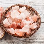 Himalayan Salt Chunks Rock Salt Food Grade Bath spa Multi Purpose 1 Kg Pack Mix Size Stones…