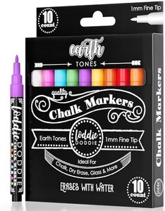 Loddie Doddie Liquid Chalk Markers for Chalkboard - Erasable Chalkboard Markers