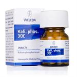 Weleda Kali. Phos. 30C, Homeopathic Medicinal Product, Kalium Phosphoricum 30C, Vegetarian, 125 Tabs