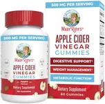 MaryRuth Organics Apple Cider Vinegar Gummies | ACV Gummies for Immune Support | Vegan | Non-GMO | Gluten Free | 60 Count