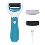 Pretfy Electric Foot File Callus Remover Professional, 2-Speed Rechargeable Pedicure Tool for Remove Calluses, Dry, Hard, Dead, Cracked Skin, Includes 2 Coarses