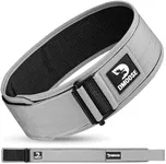 DMoose Auto Locking Squat Belt, Provides Lumbar Support & Stability, 4" Nylon Weight Belt for Women with Adjustable Buckle, Workout Belt for Men