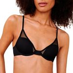 Pepper Classic All You Bra, Black, 34A