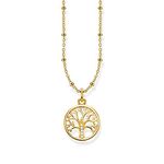 Thomas Sabo Women Gold Plated Pendant Necklace - KE1827-414-14-L45v