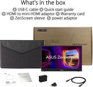 ASUS ZenScreen 16" Portable Monitor – Full HD IPS, HDMI, USB-C, Anti-Glare