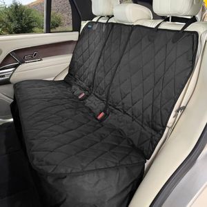 Rydura Rear Seat Protector for Cars, SUVs & Trucks – Waterproof, Non-Slip Bench Cover for Daily Use – Durable Car Liner for Kids, Pets, Passengers & Cargo – Easy to Clean Interior Shield – Black