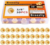 Breezliy 30PCS 3/8-Inch Brass Compr