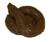 The Little Party Shop Sticky Soft Fake Dog Poo Turd Novelty Practical Joke Prank Fun