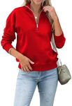 Dressmine Womens Half Zip Pullover 