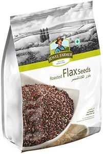 JEWEL FARMER Roasted Flax Seeds, Raw Superfood with Protein, Dietary Fiber, Omega 3 (250g)