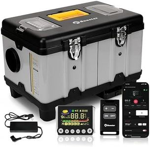 8KW TB10 toolbox diesel air heater, supporting AC110-240V DC12V 24V, with Altitude Mode Heating and ventilation Heater, One click direct switch, Bluetooth APP control, for cars trucks RV campers