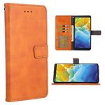 Phone Case for LG Stylo 4 Folio Flip Wallet Case,PU Leather Credit Card Holder Slots Full Body Protection Kickstand Hard Hybrid Protective Phone Cover for Stylo4 Plus LGstylo4 4+ Q Stylus Brown