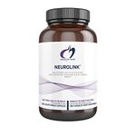 Designs for health Neurolink - L-Tyrosine, GABA, 5-HTP, Inositol + Taurine Supplement - Designed to support mood, Neurological + Cognitive Health - Non-GMO (180 Capsules)