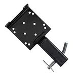 lifgarfe Universal Trailer Winch Plate Hitch Mount Winch Cradle Mounting Plate with 2" Receiver Fit for ATV UTV