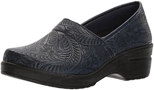 Easy Works Women's Lyndee Health Care Professional Shoe, Navy Tool, 12 X-Wide