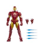 Marvel Legends Series Iron Man (Model 20), Iron Man Comics Collectible 6-Inch Action Figure, Retro-Inspired Blister Card