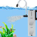 SUNSUN 4 IN 1 Ultra-Quiet Multifunctional Submersible Filter Pump | Aquarium Internal Filter for Crystal Clear Fish Tank | Xiaoli XQP Series | XQP-1000F | For 2 to 3 Ft Tank