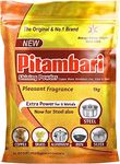 Pitambari Shining Powder For Six metals cleaner (1KG) Pack of 2