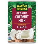 Native Forest Organic Classic Coconut Milk, 13.5-oz. Cans (Count of 12)