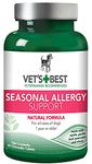 Vet's Best Seasonal Allergy Support Supplement for Dogs, 60 Tablets