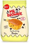 Mr. Brownie Blondies | 8 Individually Wrapped Blondie Bites | Snack Packs for Kids & Adults | Real Belgian Chocolate