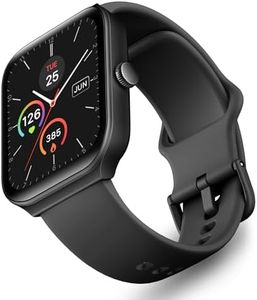 OCTANDRA Inspire VeryFit 1.95" Bluetooth Answer Call Alexa Smart Watch Body Energy Heart Rate HRV Oxygen Saturation Sleep Monitor Step Tracker IP68 Fitness Watches for Men Women (IDW16) (Black)