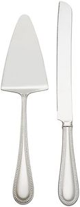 Reed & Barton Lyndon 2pc Dessert Set, 0.8 LB, Metallic