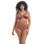 Elomi Women's Cate Underwire Full Cup Banded Bra Coverage,Rosewood,42GG