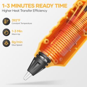 Assark 50W Hot Glue Gun Kit – Fast Heating, Includes Glue Sticks