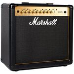 Marshall MG50GFX Guitar Combo Amplifier with Built-in Effects, Training Amp Suitable for Electric Guitar - Black & Gold
